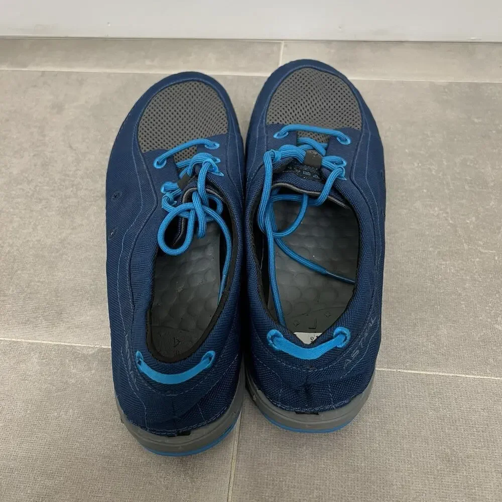 Astral Porter Mens Size 11.5 Blue Minimalist Boat‎ Lace Outdoor Walking Shoes